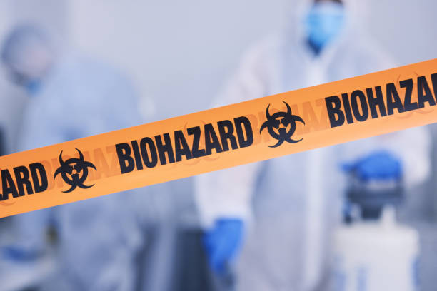 Professional Biohazard Cleanup technician working in Carthage, TX